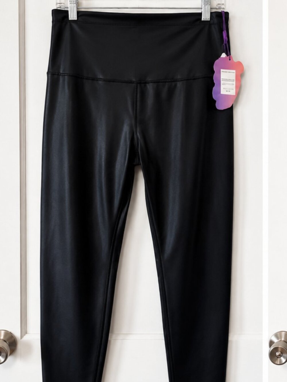 NWT Yitty Black Compression Leggings XXL 1X High Waist Shaping